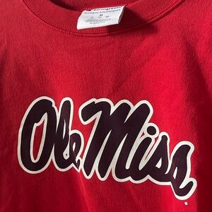 Ole Miss Red Sweatshirt